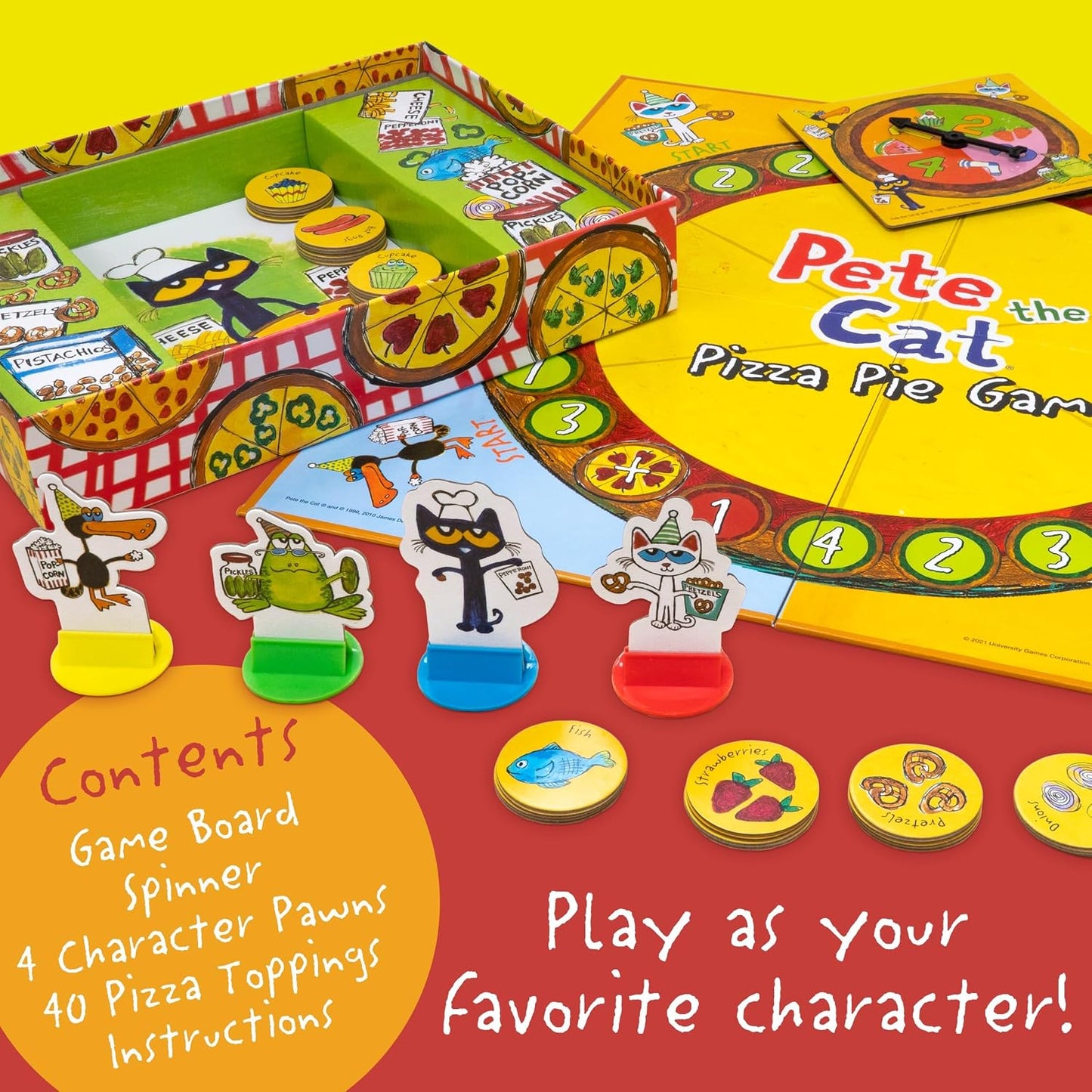 Pete The Cat Pizza Pie Game