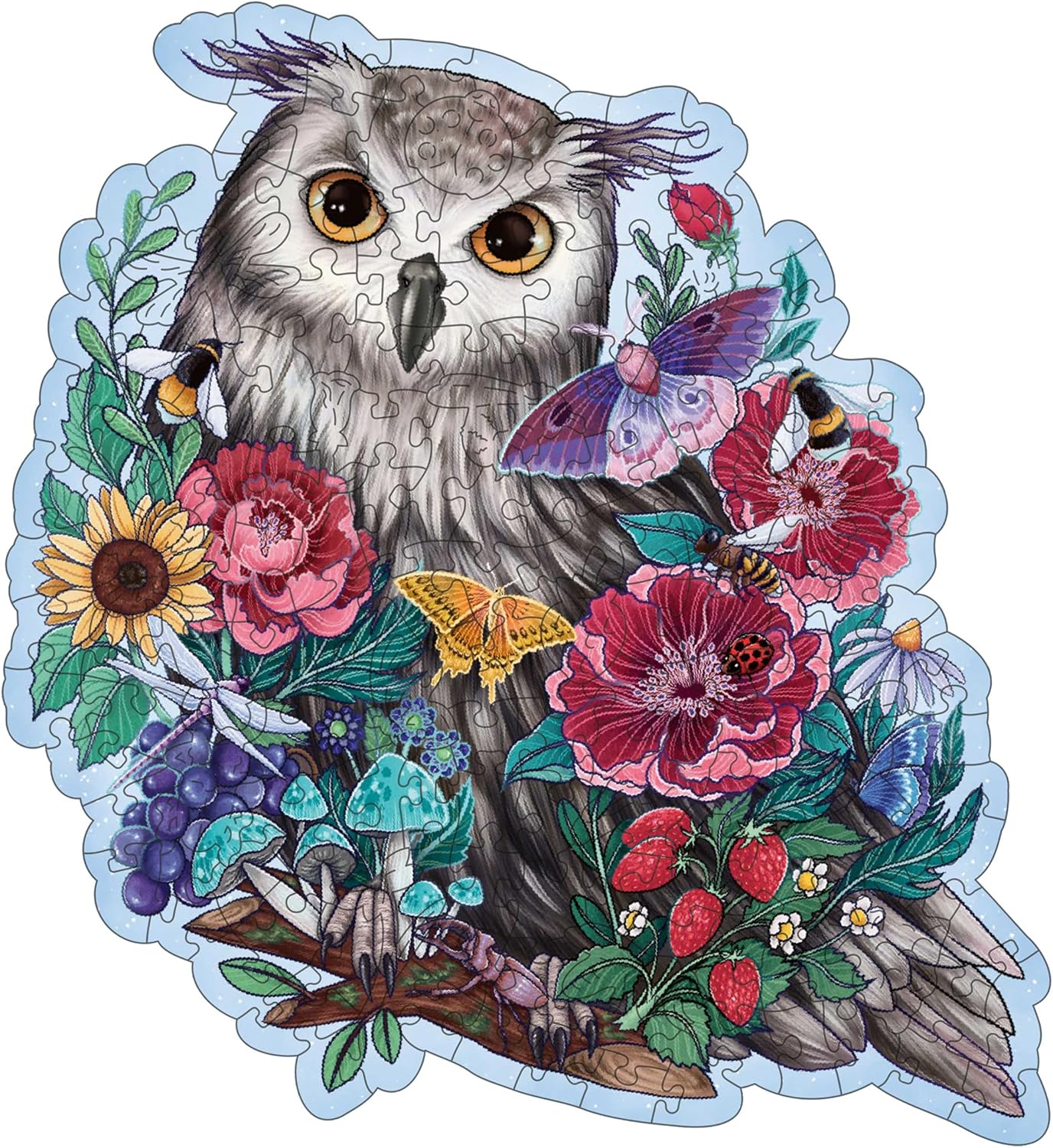 WOOD: Mysterious Owl 150 pc Shape