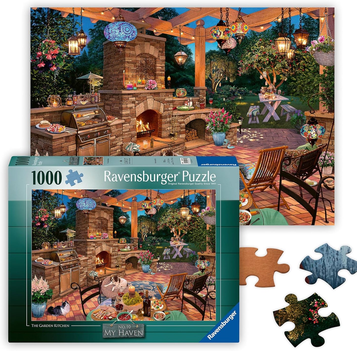 The Garden Kitchen 1000pc