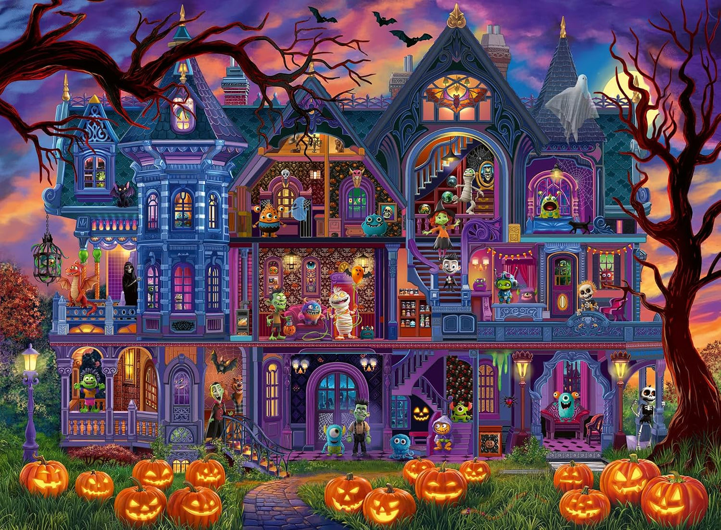 Monster House Party 100pc