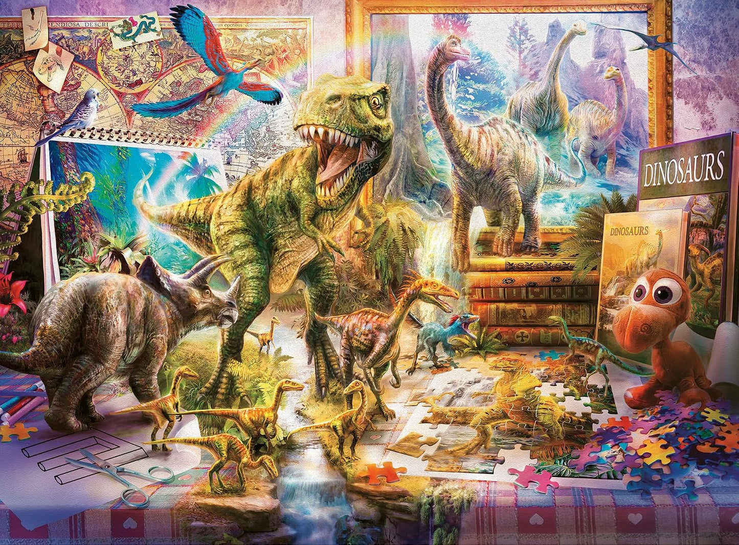 Dinosaur Escape 100pc Puzzle