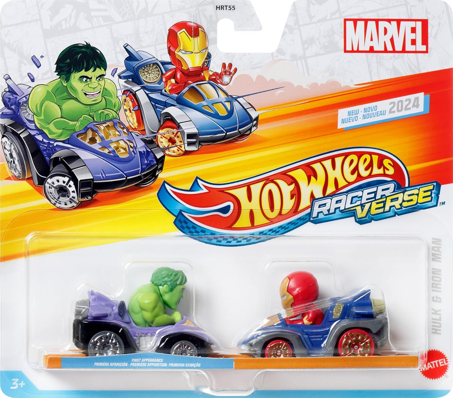 Hot Wheels Racerverse Hulk and Iron Man