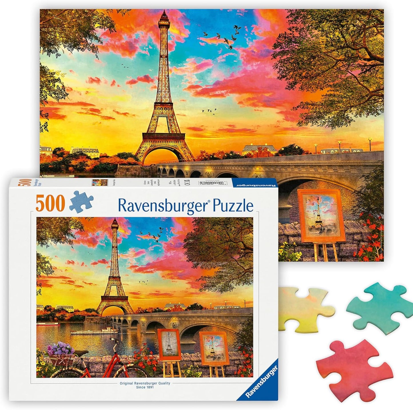 Evening in Paris 500 Pc Puzzle