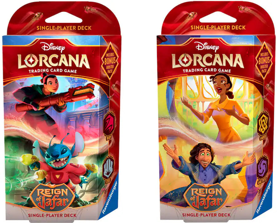 Ravensburger Disney Lorcana TCG: Reign of Jafar Starter Deck