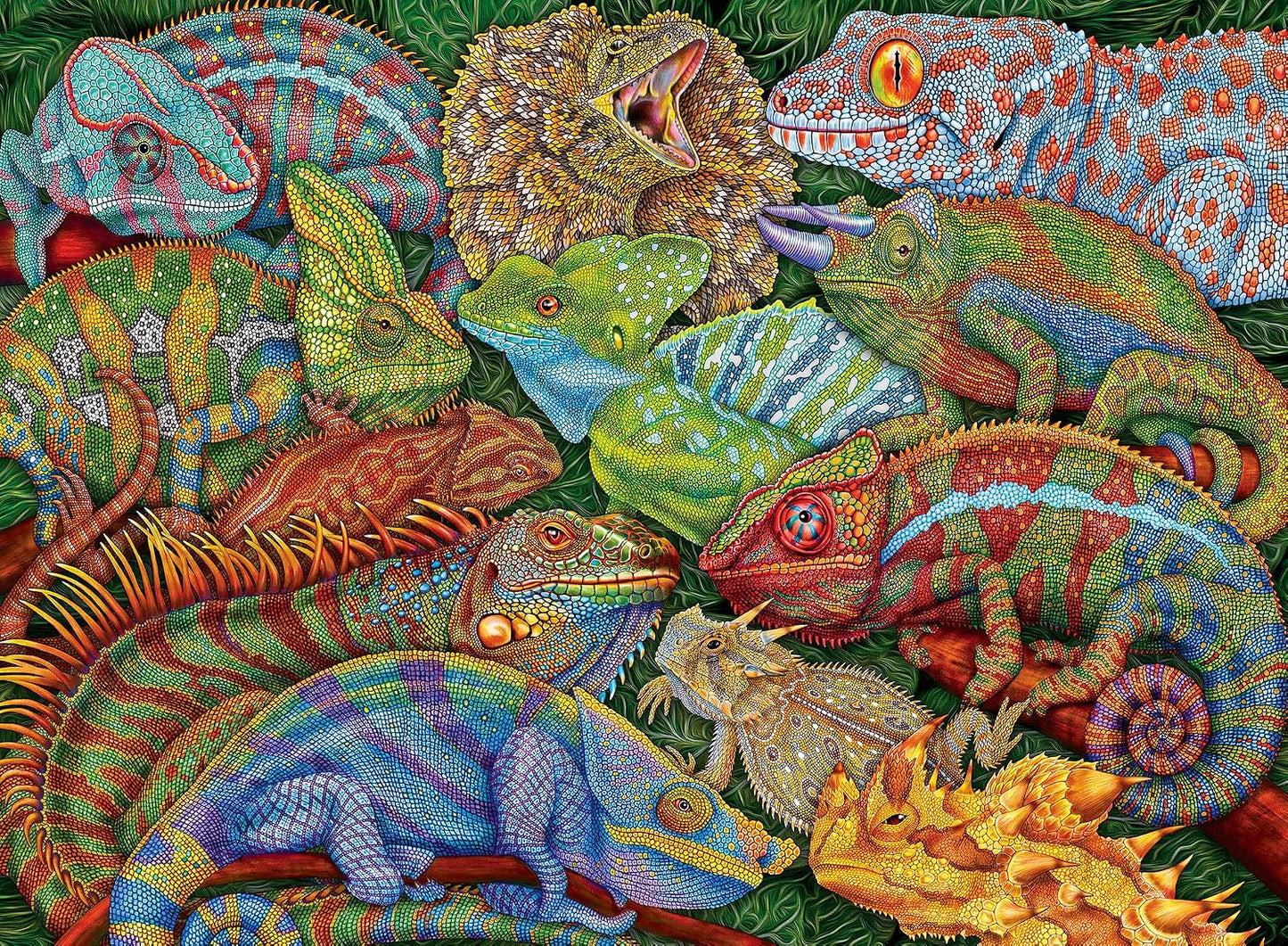 Riveting Reptiles 300 Pc Puzzle