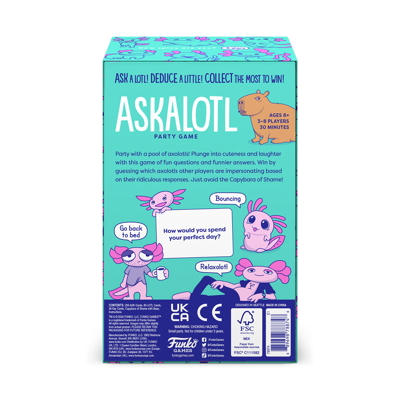 Funko Askalotl Party Game