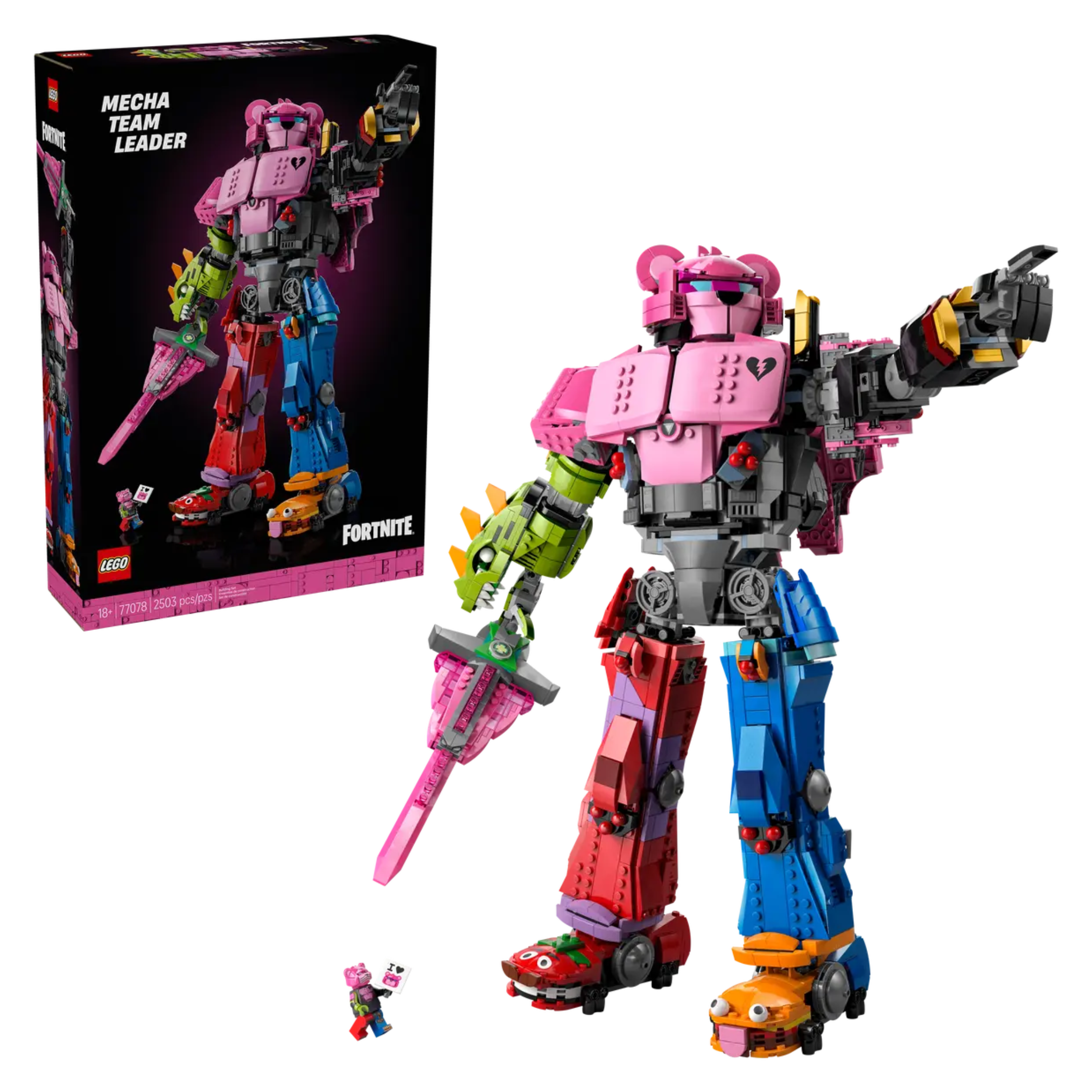 LEGO® Fortnite Mecha Team Leader (77078) – Sir Troy's Toy Kingdom