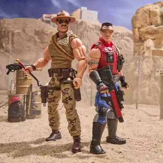 GI Joe Classified Series Sgt Slaughter & Felix "Mercer" Stratton