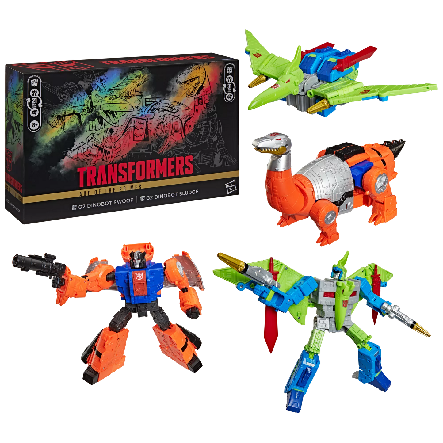 Transformers Selects Age of the Primes G2 Swoop & Sludge