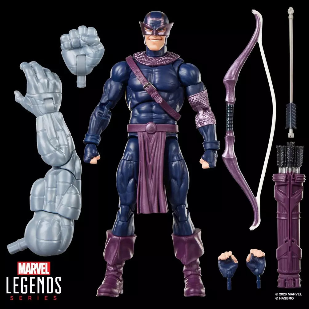 Marvel Legends Dark Avengers Hawkeye BAF Marvel's Box