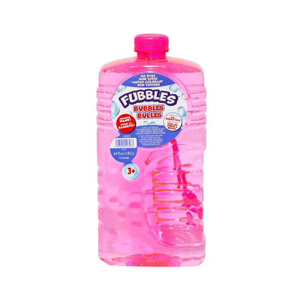 64oz Fubbles Bubble Solution