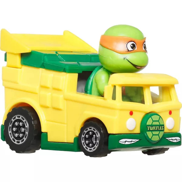 Hot Wheels Racerverse 4pk Teenage Mutant Ninja Turtles TMNT