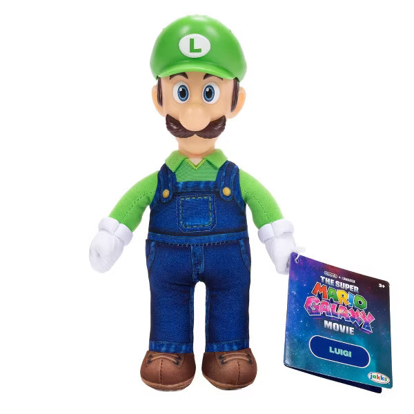Super Mario Galaxy 9in Plush Luigi