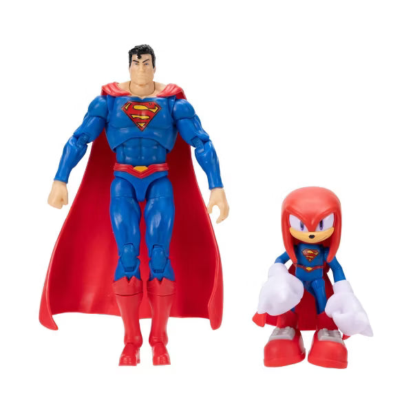 Sonic x DC Multipack Knuckles and Superman Wave 1