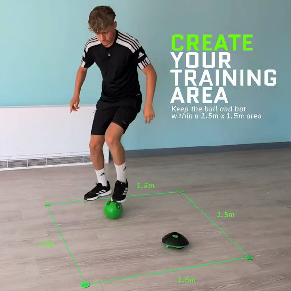 Soccer Bot Toy Soccer Set: Educational Focus on Gross Motor Skills, Plastic Material