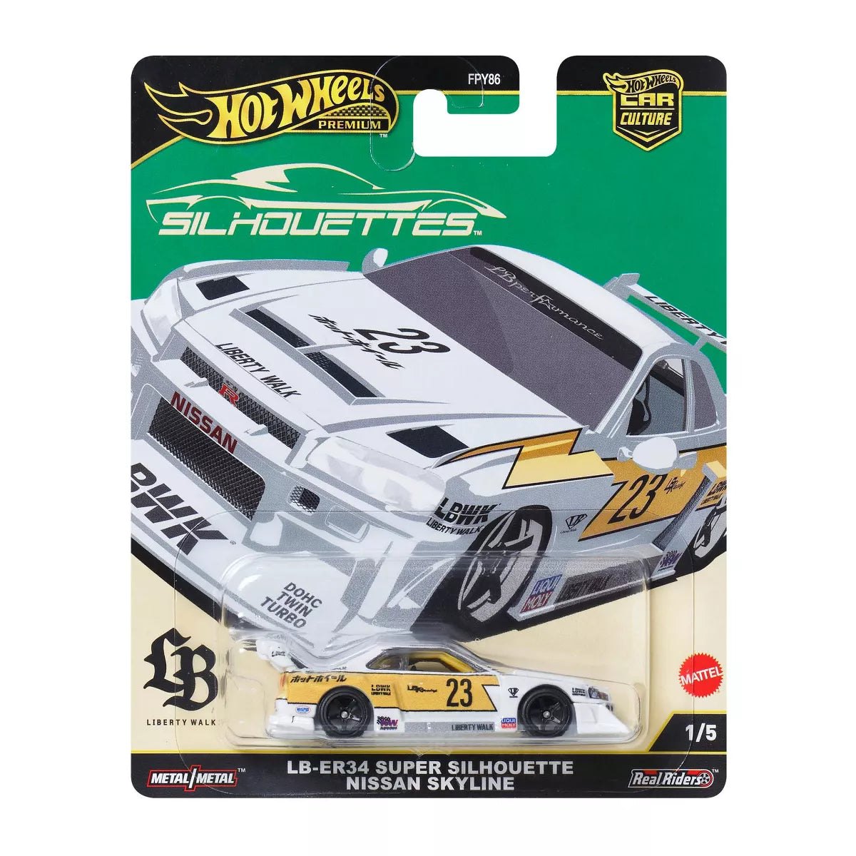 Hot Wheels LB-er34 Super Sihouette Nissan Skyline – Sir Troy's Toy