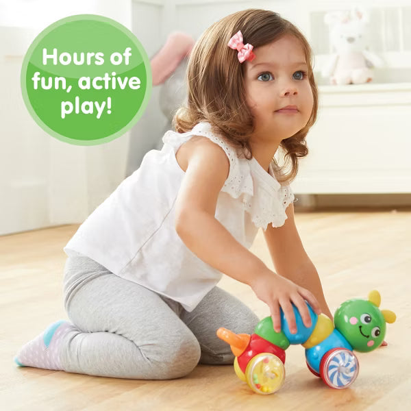 Press n Go Inchworm - Kidoozie Developmental Toy for Toddlers ages 12 months and older