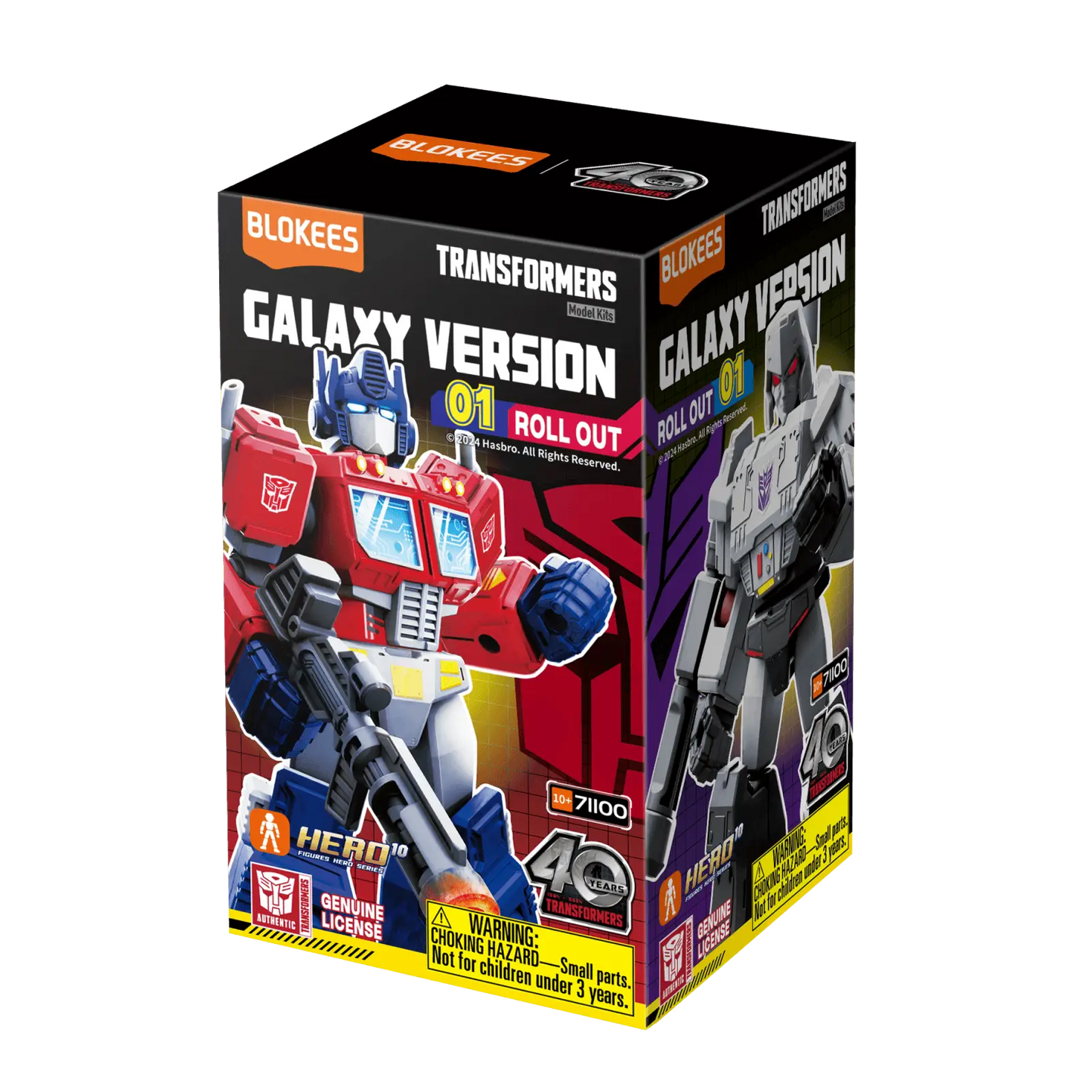 BLOKEES Transformers Galaxy Version 01 Roll Out BLIND BOX