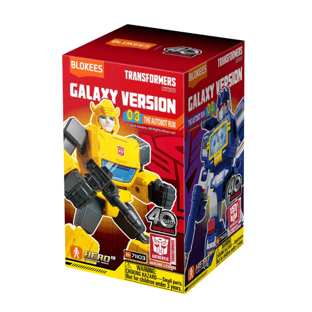 BLOKEES Transformers Galaxy Version 03 The Autobot Run BLIND BOX