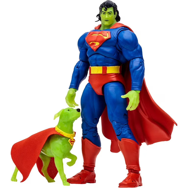 DC Multiverse McFarlane Collector Edition Superman & Krypto McFarlane Platinum Edition