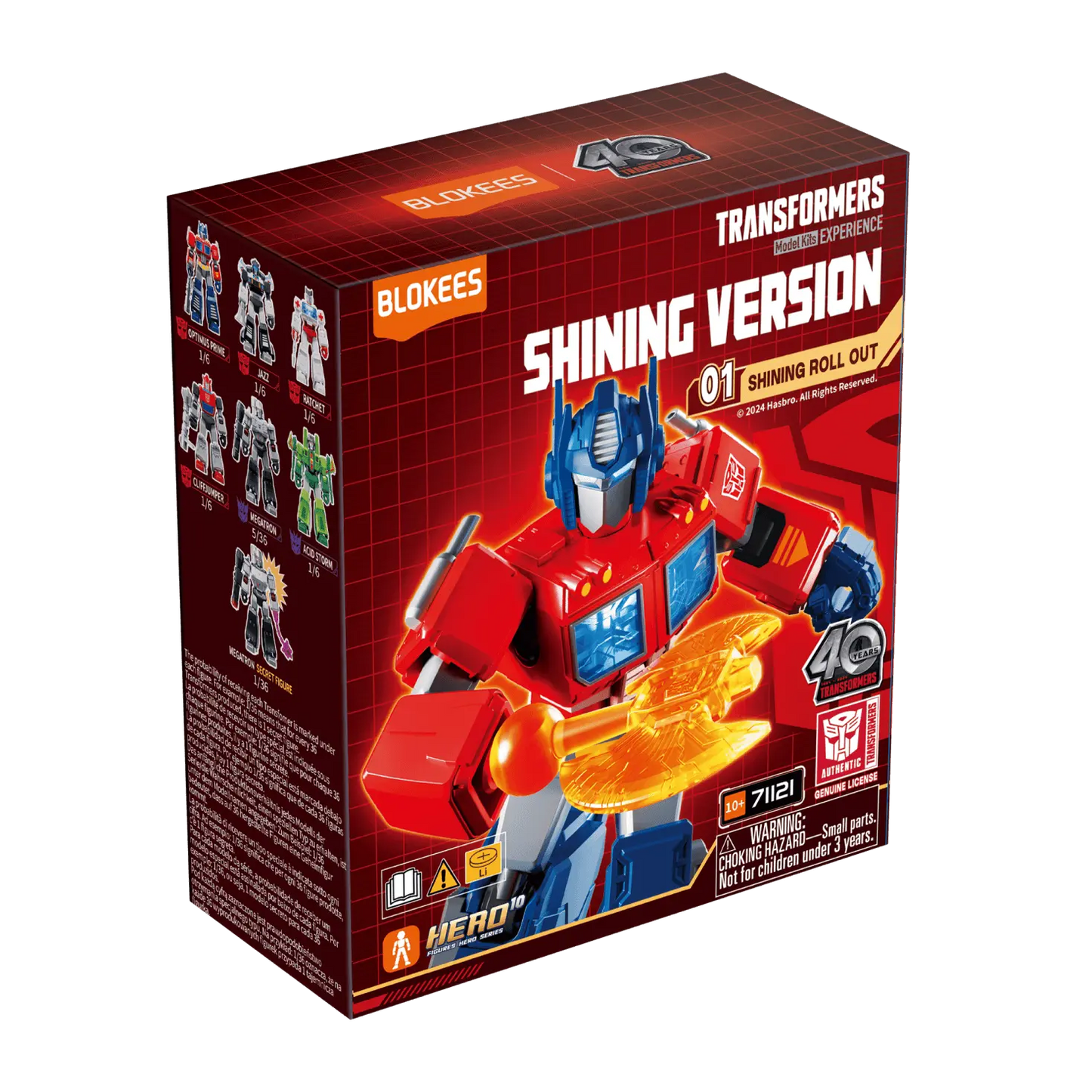 BLOKEES Transformers Shining 01 Roll Out BLIND BOX