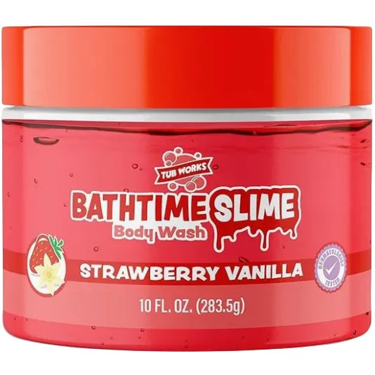 Tub Works® Bath Slime Kids Body Wash Strawberry Vanilla