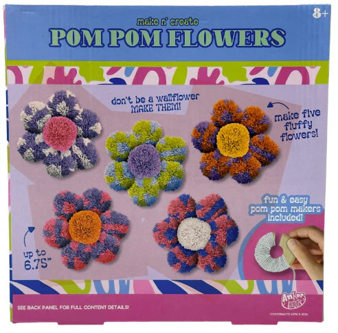 MYO Pom Pom Flowers