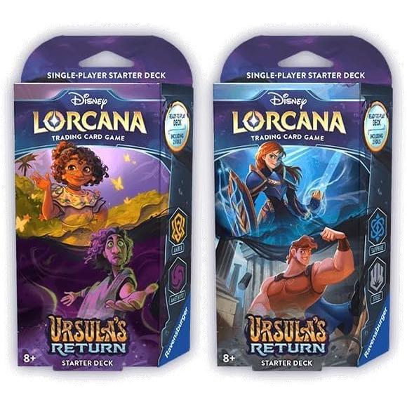 Ravensburger Disney Lorcana TCG: Ursula's Return Starter Decks
