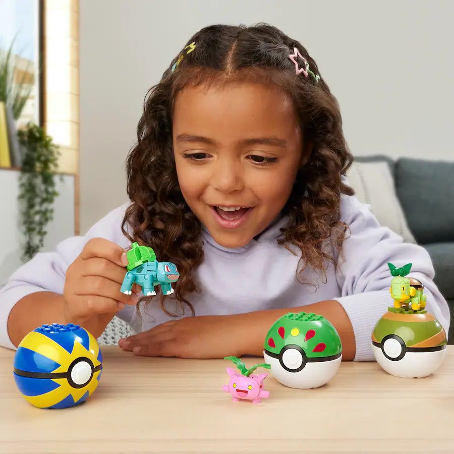 MEGA Pokemon: Grass Type Trainer Team