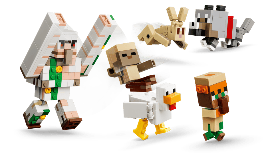 LEGO® Minecraft® Chicken Jockey Desert Attack (21592)