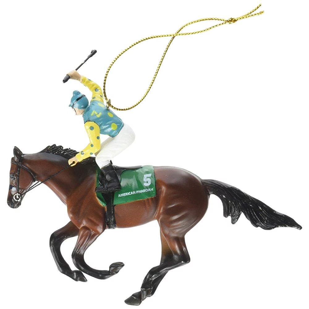 American Pharoah Holiday Ornament