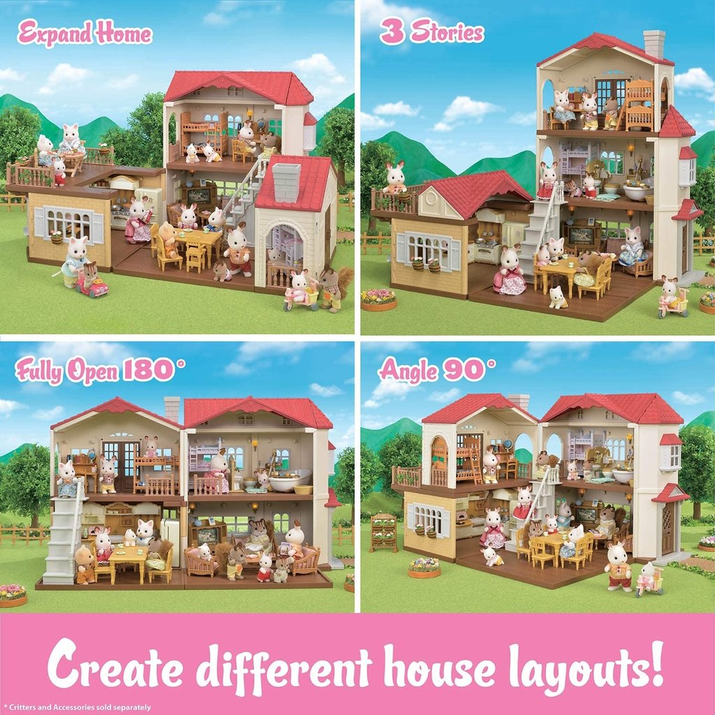 Red Roof Country Home Gift Set - Calico Critters