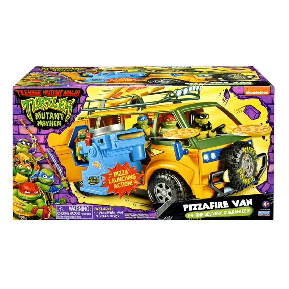 TMNT Mutant Mayhem PizzaFire Van