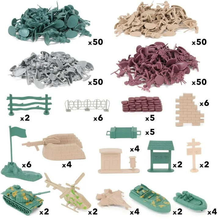 Tiny Troopers Playset 260pc