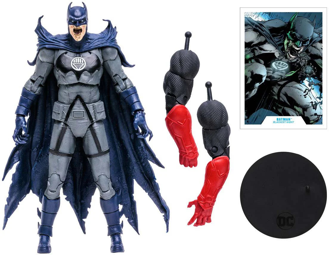DC Multiverse: Blackest Night Batman 7 Inch Action Figure