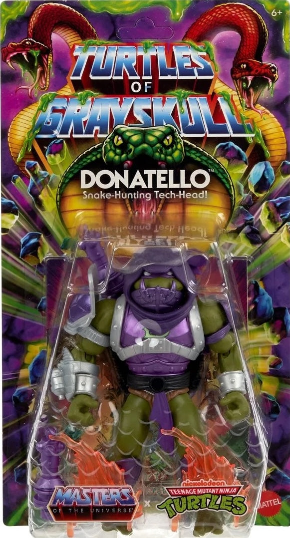 MOTU Turtles of Grayskull: Reptile Wars Donatello