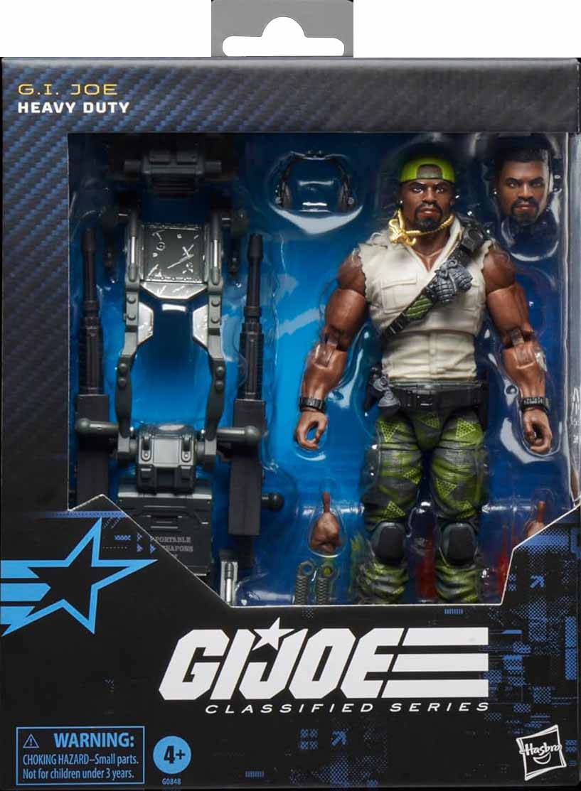 GI JOE Classified Heavy Duty Deluxe 6-Inch Action Figure
