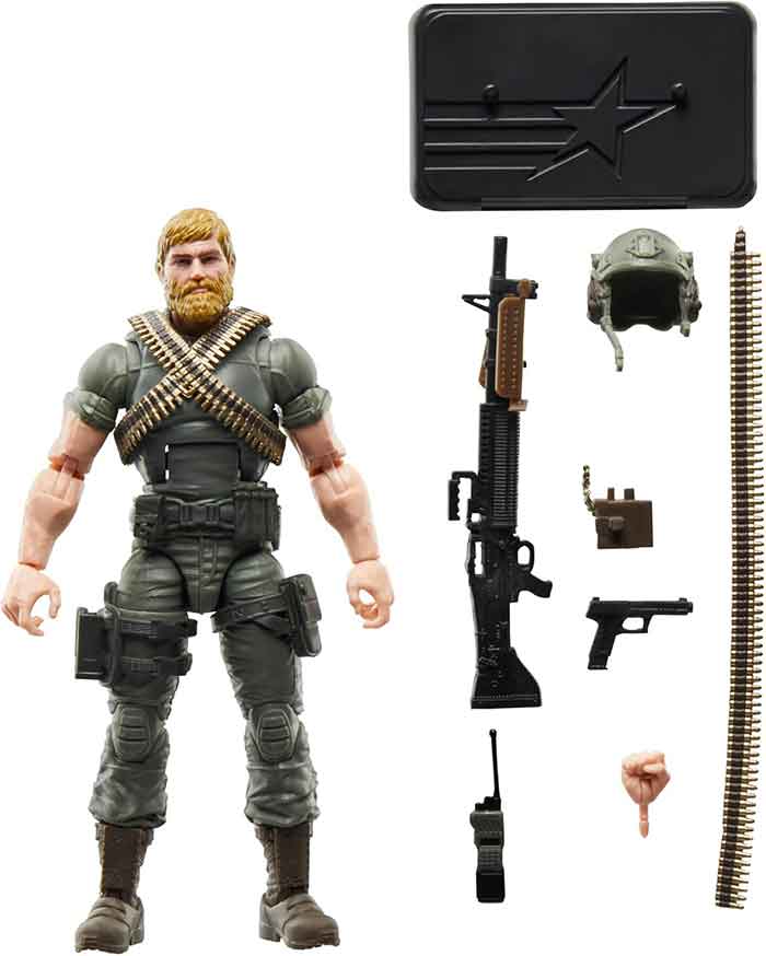 GI Joe Classified Craig "Rock 'N Roll" McConnel Retro Cardback 6-Inch Action Figure