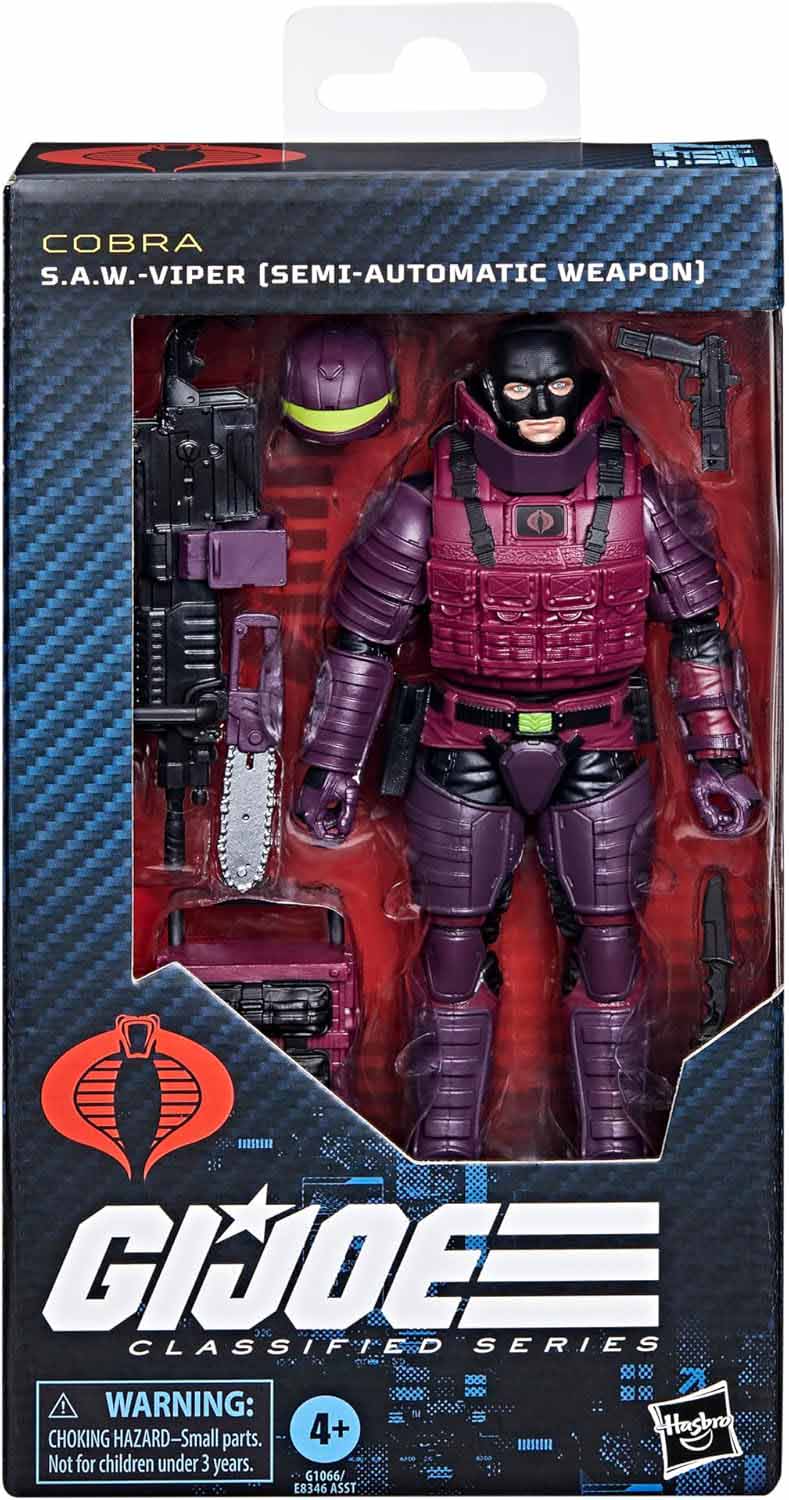 GI Joe Classified S.A.W. Viper #147 6-Inch Action Figure