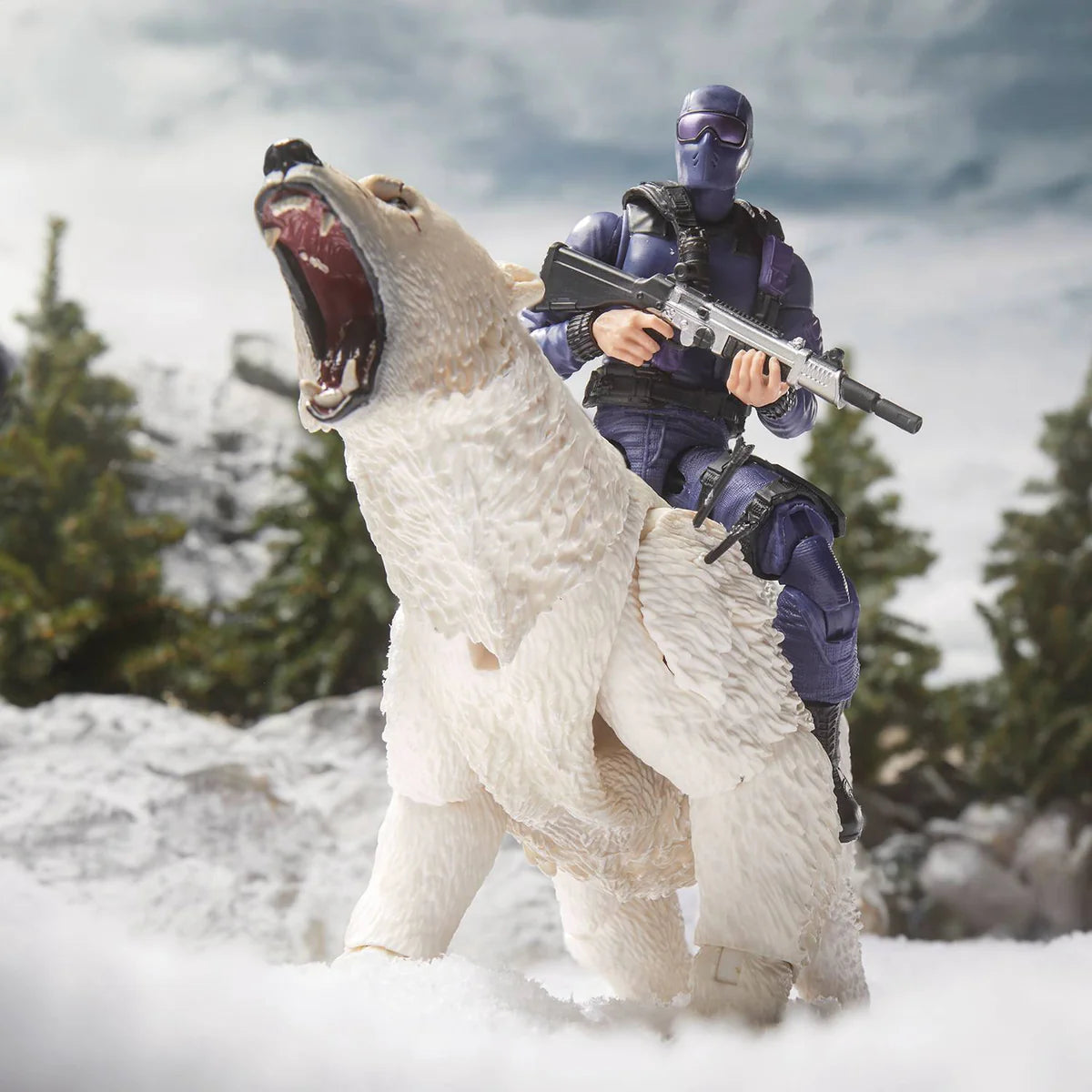 GI Joe Classified Series Snakes Eyes with Polar Bear