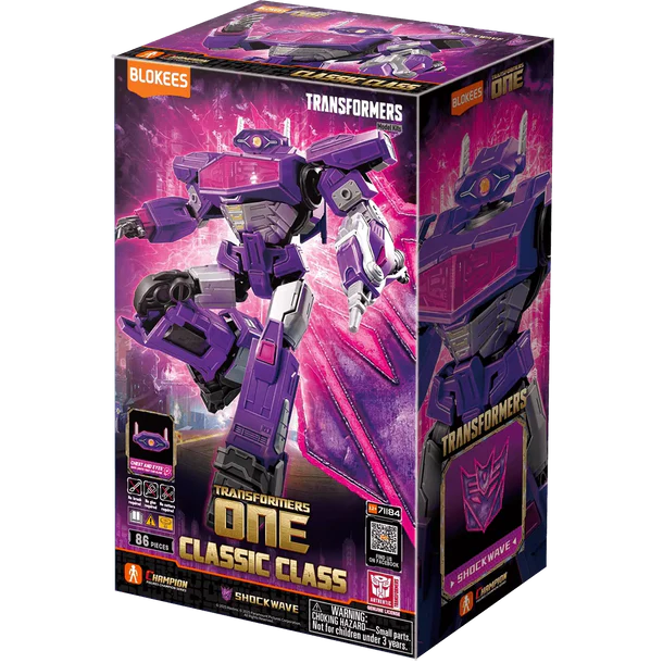 BLOKEES Transformers Classic Class 18 One Shockwave