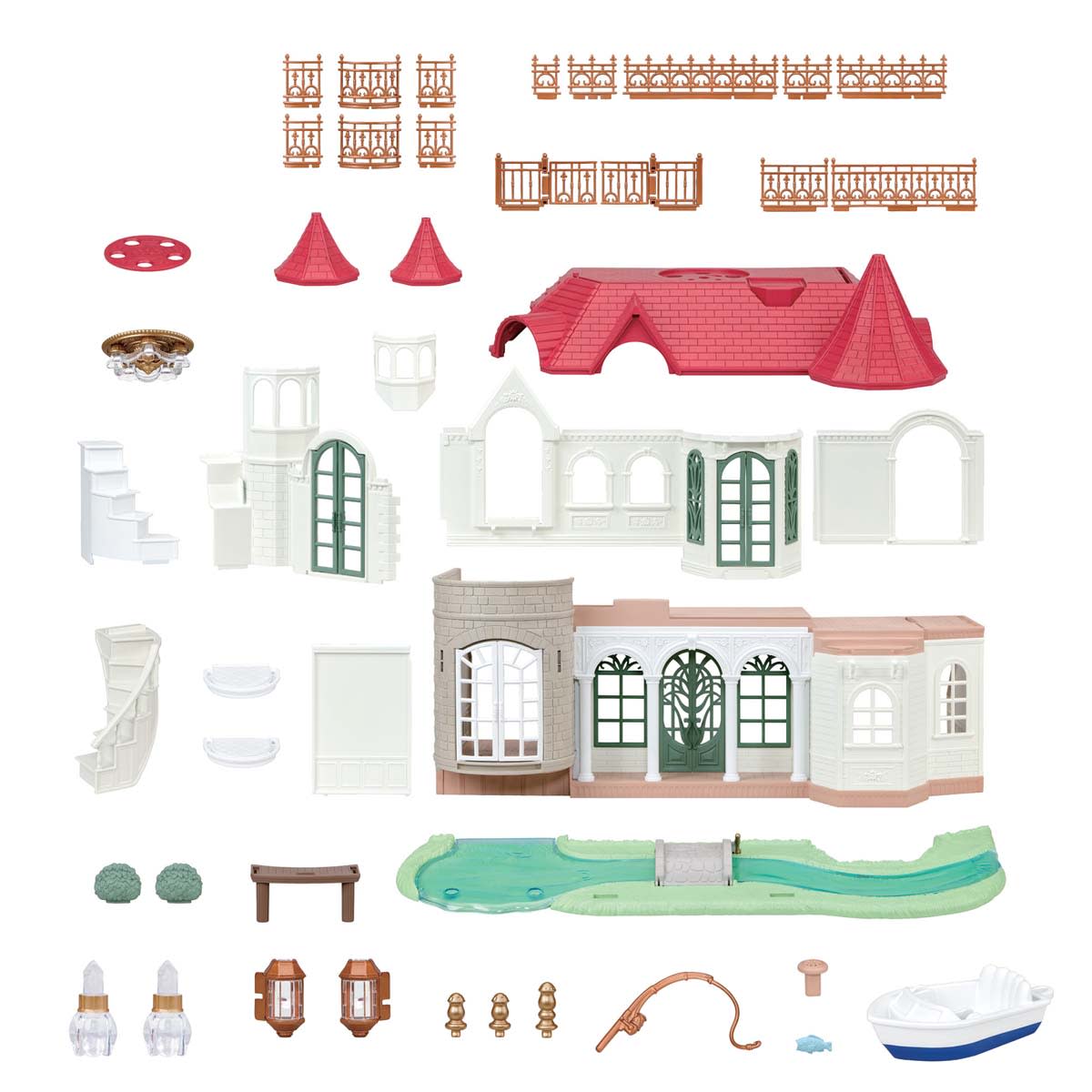 Red Roof Riverside Manor - Calico Critters
