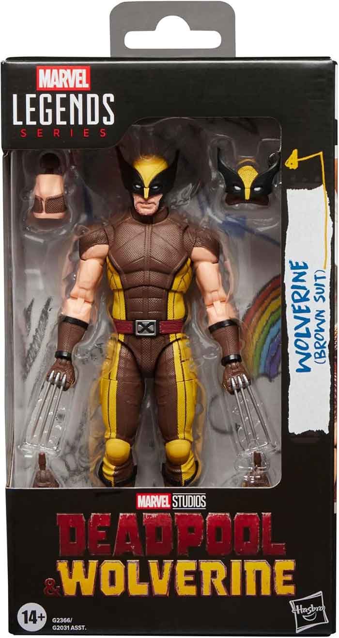 Deadpool & Wolverine Marvel Legends - Wolverine (Brown Suit)