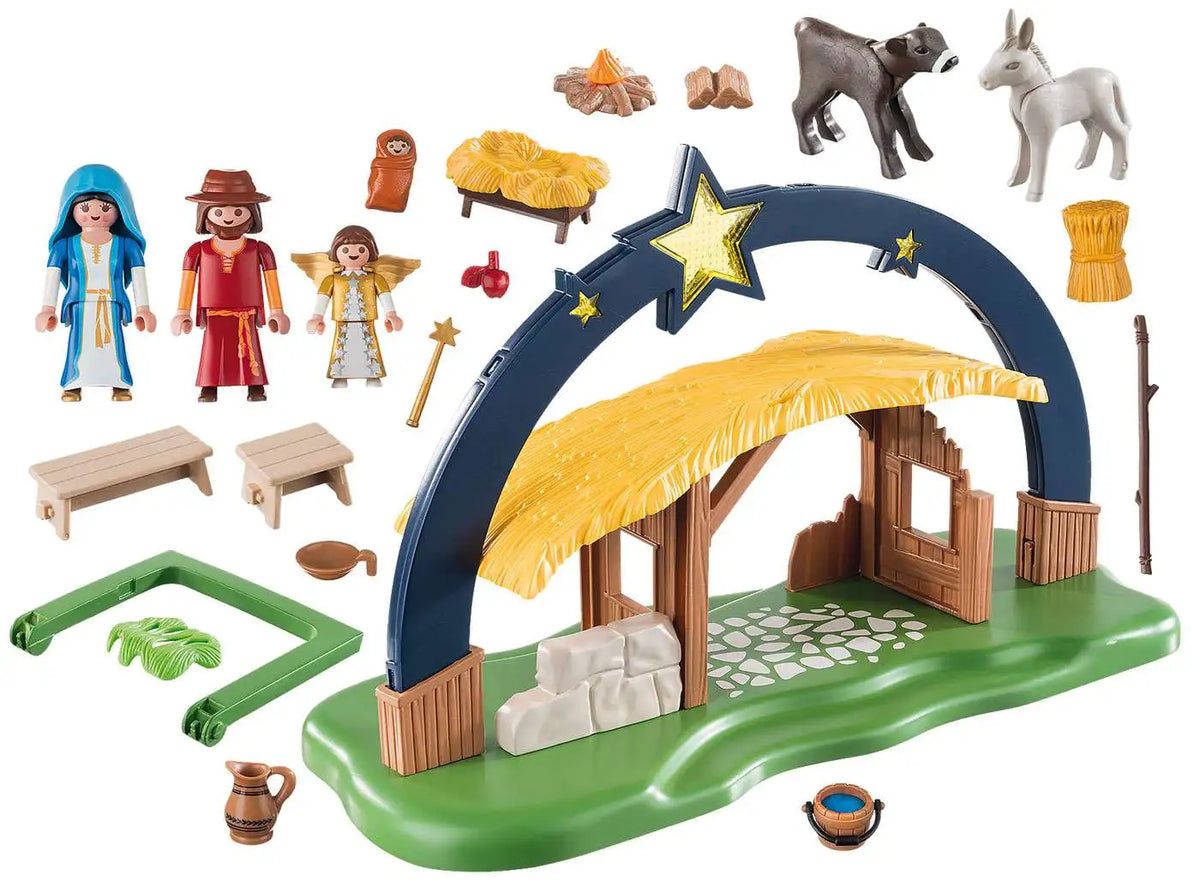 Illuminating Nativity Manger (PM-9494)*