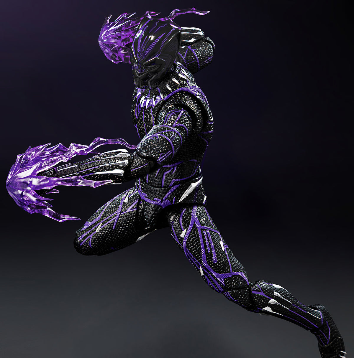 Marvel Infinity Dsgs Black Panter Kinetic Energy DLX Figure