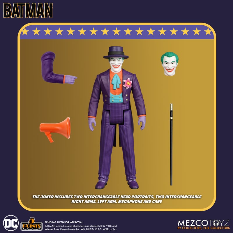 DC Multiverse: The Joker - Batman 1989 5 Points Action Figure