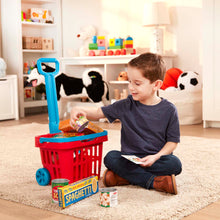 Fill & Roll Grocery Basket Playset