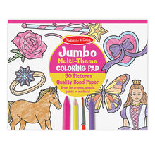 Jumbo Coloring Pad - Pink