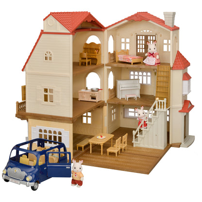 Red Roof Grand Mansion Gift Set -Calico Critters