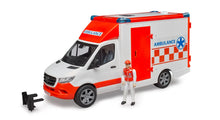 Bruder 02676 MB Sprinter Ambulance w/ Driver 20.12.8